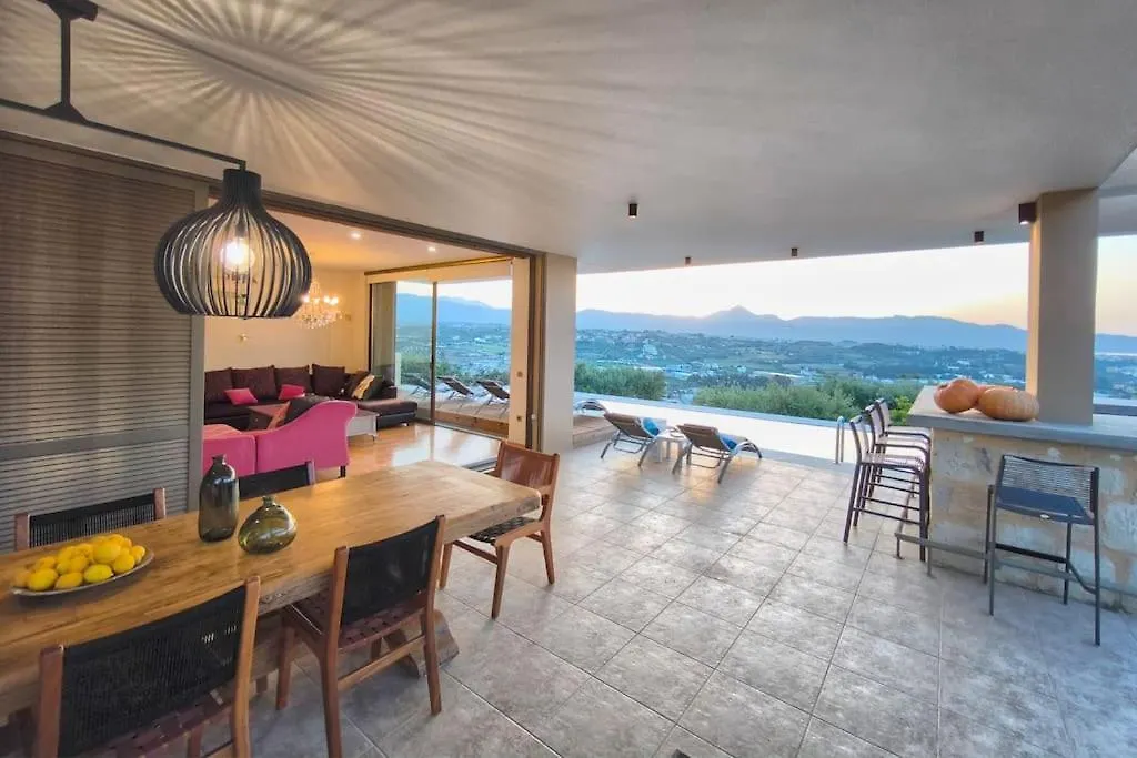 Villa Mirtylla Luxury Retreat W Pool, Bbq And Gym Heraklion  Heraklion (Crete)