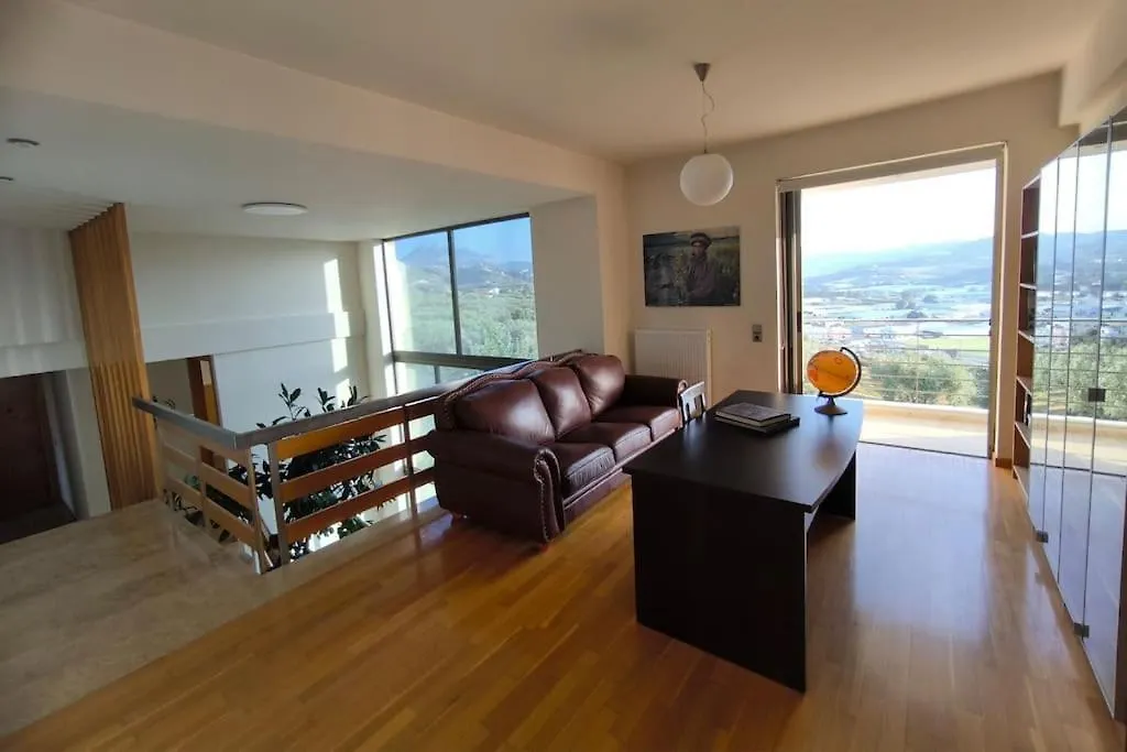 Villa Mirtylla Luxury Retreat W Pool, Bbq And Gym 伊拉克利翁 希腊